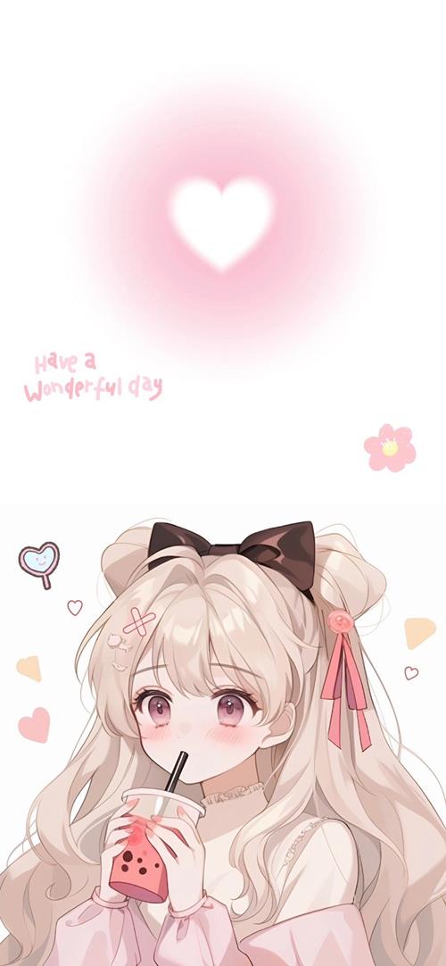 Hình nền chibi nữ cute