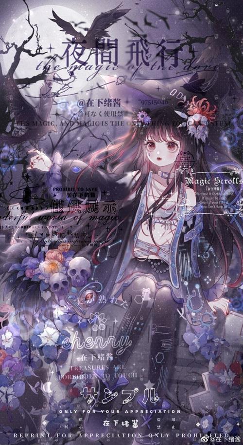 Hình nền chibi nữ ngầu