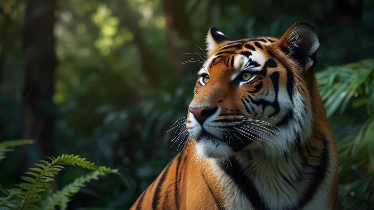 Ảnh hổ 3D đẹp làm hình nền máy tính HD