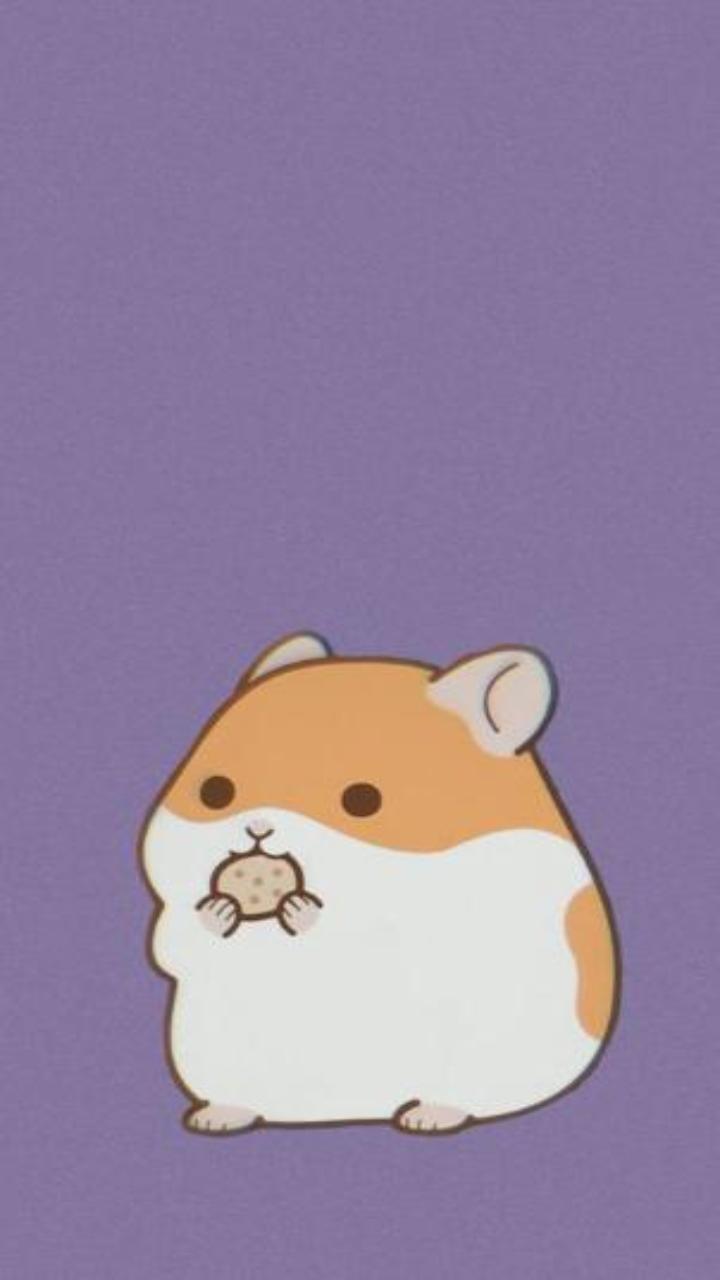 Hình nền chuột Hamster chibi cute xỉu
