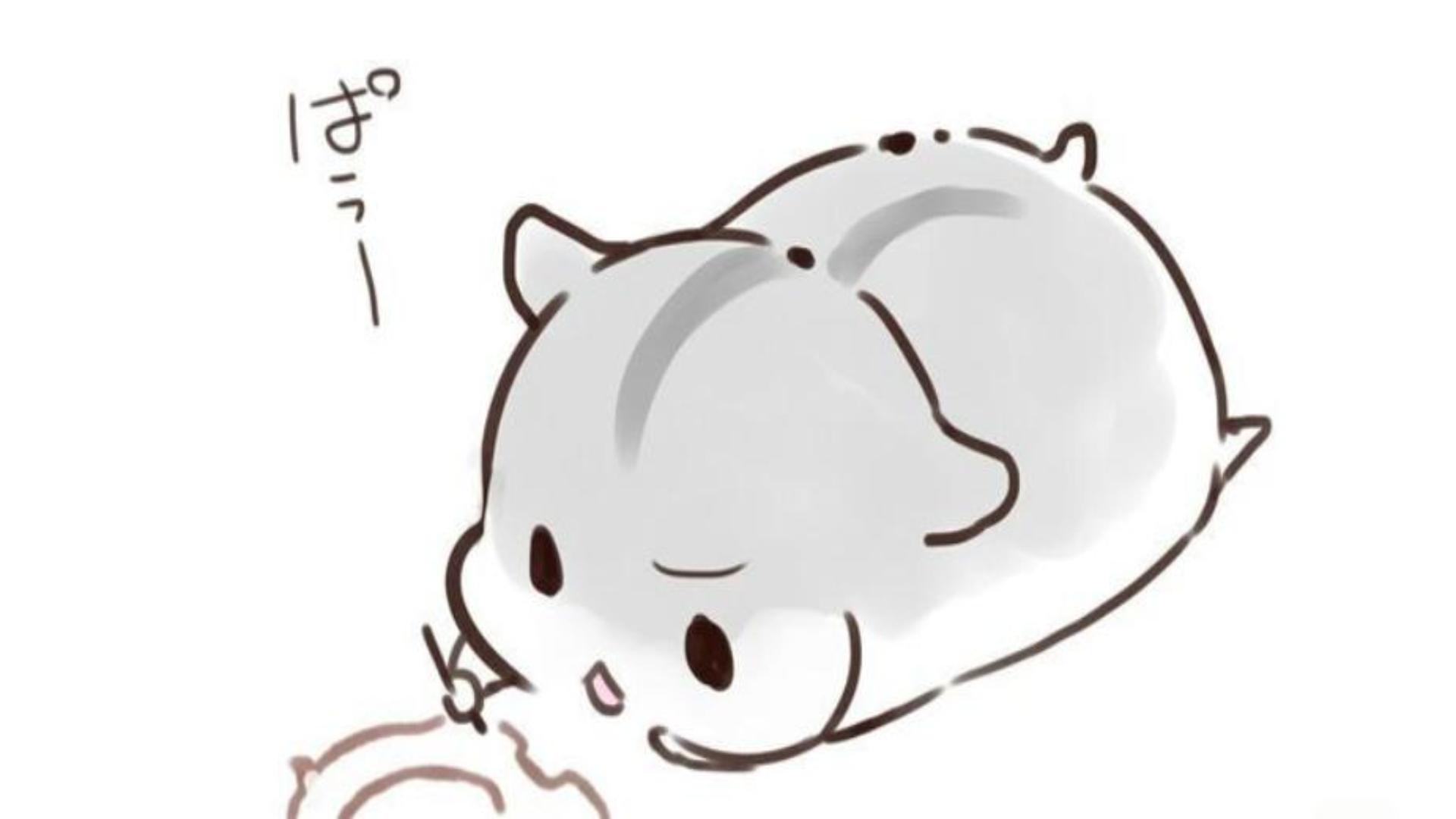 Hình nền chuột chibi anime dễ thương cho điện thoại, máy tính