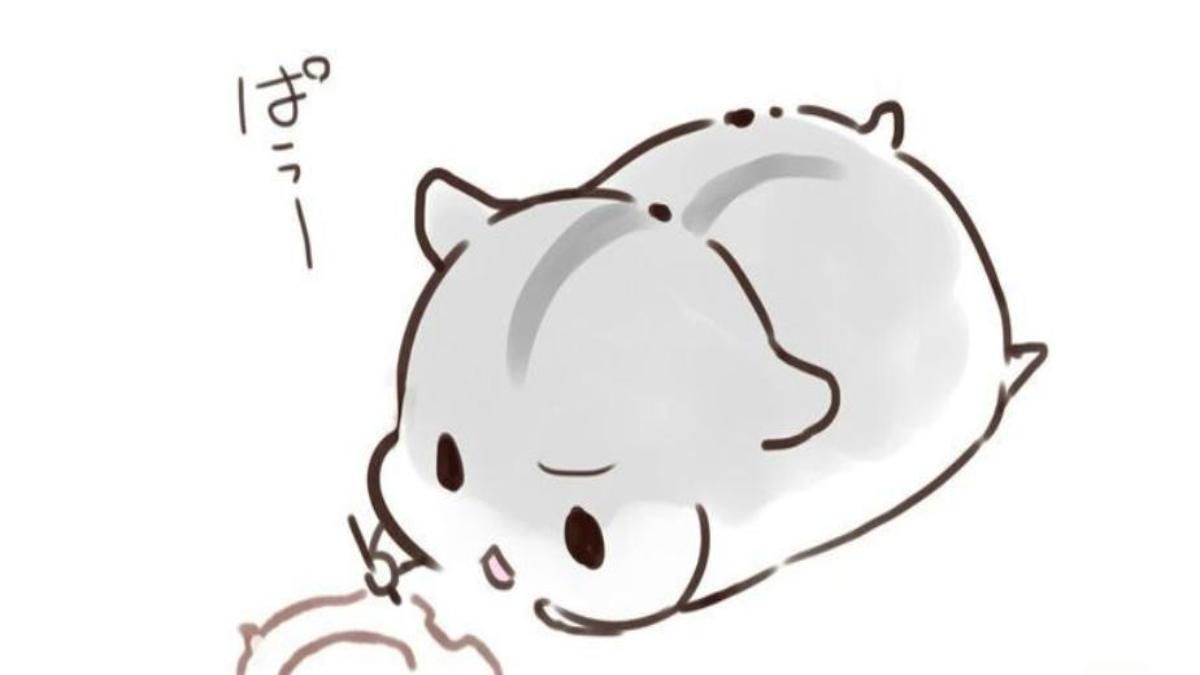 Hình nền chuột Hamster chibi cute xỉu