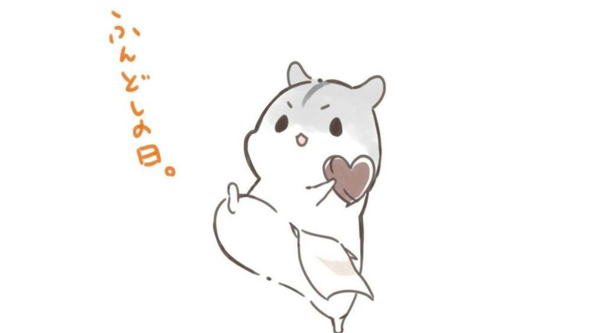 Hình nền chuột Hamster chibi cute xỉu