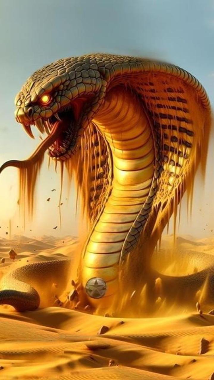 Ảnh nền 3D rắn cho ĐT ngầu nhất 